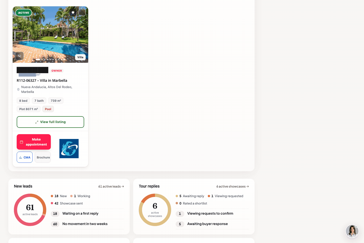 NLS AI Search with a meaningful property query and result