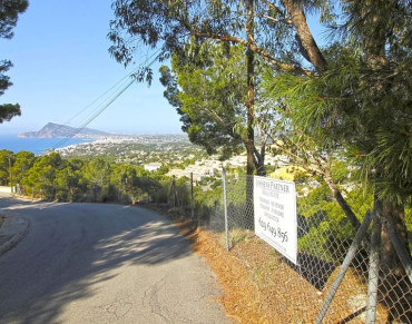 Land for sale in Altea Hills, Altea - 1144