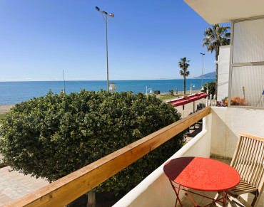 Beautiful semi-detached villa on the beachfront for sale in Rincón de la Victoria