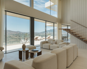 A Design-Led Villa with Panoramic Views for sale in Mijas Costa